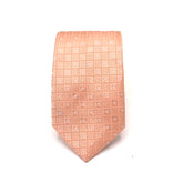 BLUSH LUXE TIE AND POCKET SQUARE SET